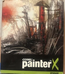 Corel Painter X Eng PC/Mac Education Edition DVD Case - UPGRADE - Picture 1 of 1