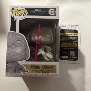 Oscar Isaac Signed Autographed Funko Pop 1048 Mr. Moon Knight Marvel JSA COA - Picture 1 of 2