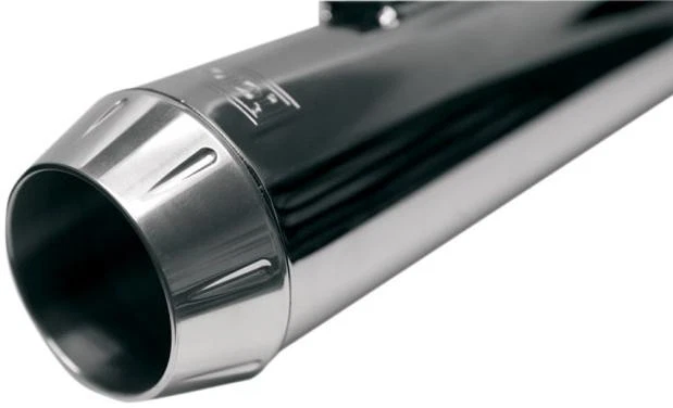 Tapa de extremo de billet pulido Bassani 1 pulgada. Labio para silenciadores largos de megáfono ENDCAP-LM Foto 1 de 1