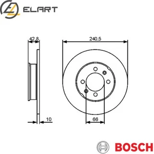 2x BRAKE DISC 0 986 479 478 FOR MG MGF 16 K4F 1.6L 18K4K/K4F 1.8L 4cyl MGF - Picture 1 of 6