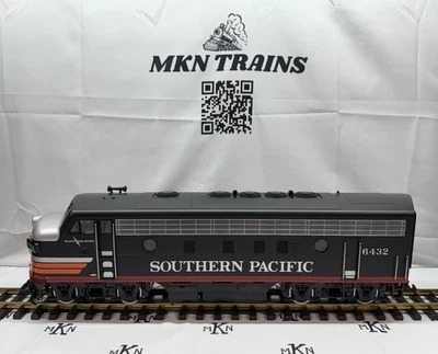 LGB 24570 SOUTHERN PACIFIC BLACK WIDOW F7 DIESEL LOCOMOTIVE TRAIN #6432 G Scale - Image 1 of 4