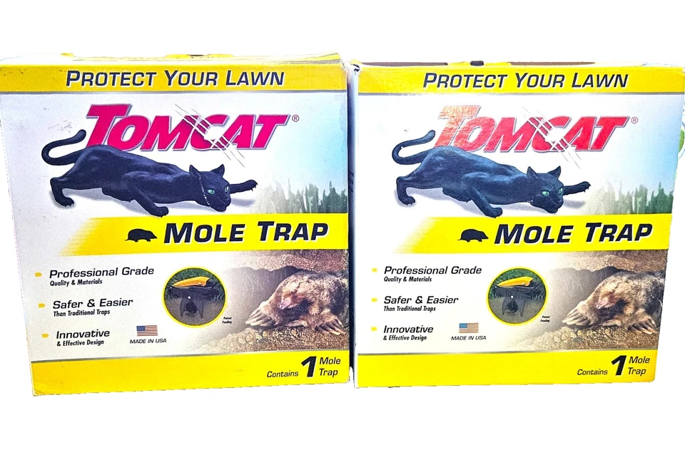 Lote de 2 trampas para topos Tomcat diseño BioSafe Foto 1 de 3