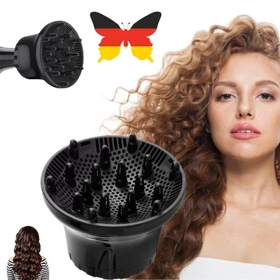 Universal Haar Diffusor Diffusor Föhn, Diffuser Föhn Aufsatz Anpassungsfähig NEU - Bild 1 von 4
