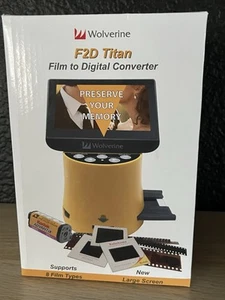Wolverine Titan 8-in-1 High Res Film to Digital Converter 4.3" Screen F2DTITAN - Picture 1 of 6