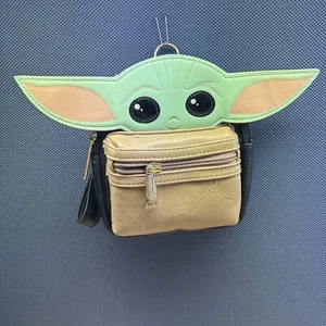 Disney Star Wars Baby Yoda The Child Loungefly Wristlet The Mandalorian NWT - Picture 1 of 9