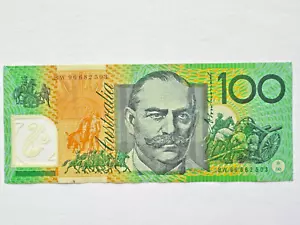 RARO billete de 100 dólares australiano 1996 🙂 nota de prueba fina Australia BW96 - Imagen 1 de 6