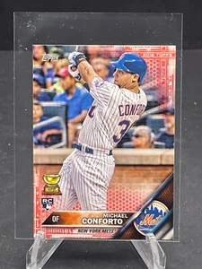 2016 MICHAEL CONFORTO TOPPS MINI RED VARIATION ROOKIE CARD #232 SSP RC, SN 4/5 - Picture 1 of 2