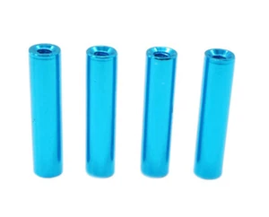 M3 threaded Round Aluminum Alloy Long Nut Studs Standoffs Fastener RC Car drone - Picture 1 of 20