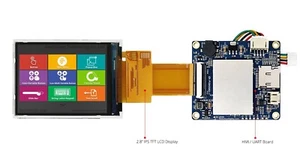 2.8 inch 480x640 Bar Type HMI Display Intelligent Smart UART TFT LCD - Picture 1 of 7