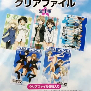 Strike Witches A4 Clear files 5kinds Sega Lucky kuji a - Picture 1 of 3