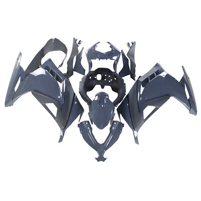 For Kawasaki EX300R 2013-2017 Ninja 300 Cement Gray Fairings ABS Plastic Bodykit Foto 1 de 4