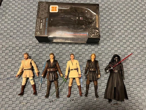 Star Wars S.H.Figuarts Anakin Obiwan Kylo Ren Cover