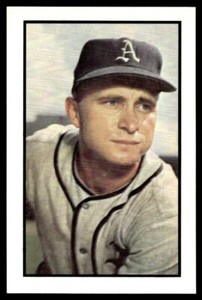 1983 BGHLI 1953 Bowman Color Reprint Bobby Shantz Philadelphia Athletics #11