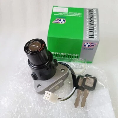 *4 WIRES* IGNITION SWITCH ASSY NEW FOR KAWASAKI GTO KH110 KH125-M5/M8/M9 - Image 1 of 4