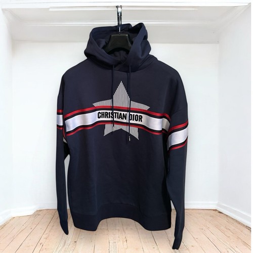 DIOR FELPA CAPPUCCIO UNISEX CLASSICA TAGLIA XL 2XL COME NUOVA