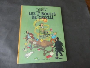 HERGE TINTIN  LES  7 BOULES DE CRISTAL B35 DE 1964 TBE NON PELLICULE - Picture 1 of 6
