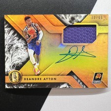 2018-19 Panini Chronicles Gold Standard Deandre Ayton  Auto  /99 RC Suns