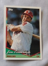 1994 Topps #401-600 Baseball Card Pick one