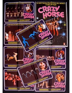 Fotobusta Crazy Horse Strip Tease Cabaret Strip-Teaseuse Paris Lova Moor F314 - Afbeelding 1 van 3