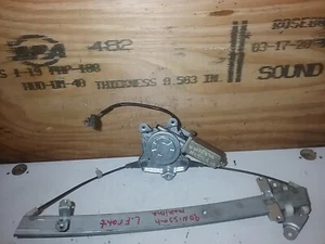 1989-1994 Nissan Maxima Left Front Window Regulator With Motor 8073185E00 (M93) - Picture 1 of 4