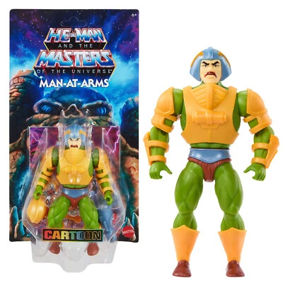 MATTEL Masters of the Universe Origins 14cm Figur Wave 16: Cartoon Man-At-Arms