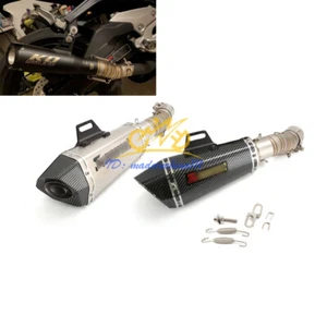 For CF-Moto 450SS 450SR 450NK 2022-2025 Exhaust System Slip On Mid Muffler Pipe - Picture 1 of 15