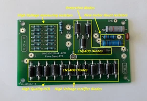 Prostownik i płyta dozująca serii Heathkit SB-220/21 bez diody zenera BIAS - Zdjęcie 1 z 16