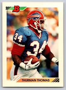 1992  Bowman #410 Thurman Thomas Buffalo Bills