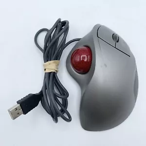 Logitech T-BB18 Trackman Wheel USB Wired Trackball Scroll Wheel Mouse Tested - Picture 1 of 10