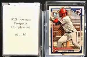 2024 Bowman Prospects Complete Set, #1 - 150 - Picture 1 of 2
