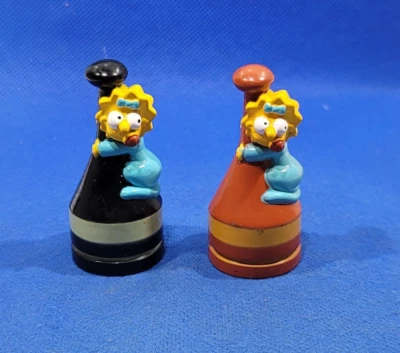 The Simpsons Chess Piece Maggie Pawn Replacement Pieces Lot Of 2 - Image 1 of 4