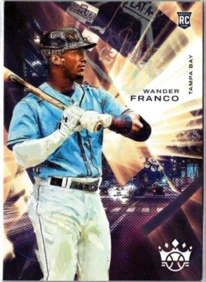 2022 Panini Diamond Kings WANDER FRANCO (RC) #95 Rookies I RAYS - Image 1 of 2