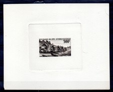 Ivory Coast PA40 artist die proof. Epreuve d'artiste 1968