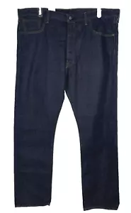 Levis 501 Original Jeans Herren 44X38 Unregelmäßig 35,5 Schrittlänge Knopfleiste Gerades Bein - Bild 1 von 6