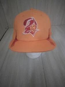 Tampa Bay Buccaneers NFL Orange New Era Size 7 1/2 Baseball Cap - Picture 1 of 8