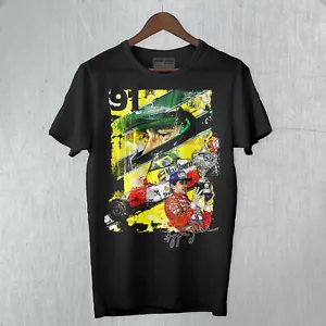 T-Shirt Maglietta Tribute SENNA Ayrton Legend Driver F1 Champion Memory Brasil - Imagen 1 de 11