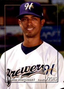 2015 Helena Brewers Grandstand #24 Edwin Maysonet Coach Baseball Card