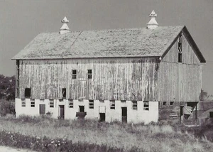 Postkarte Iowa Garber "Horse Barn" 2004 Clayton County NrMINT ungelaufen - Bild 1 von 1