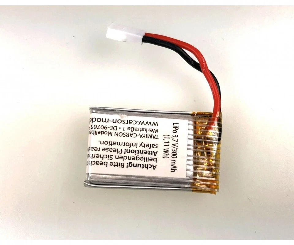 Carson 3,7V 300mAh LiPO Akku Race - Bild 1 von 1