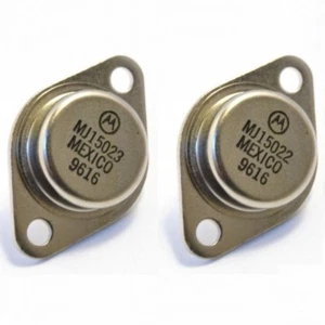 1pairs OR 2PCS Transistor MOTOROLA TO-3 MJ15022/MJ15023 100% Genuine Original - Imagen 1 de 1