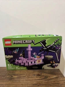 LEGO Minecraft: The Ender Dragon and End Ship (21264) Nuevo Sellado Caja Dañada - Imagen 1 de 8