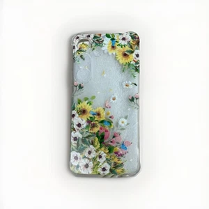 Funda protectora anti-caída a prueba de golpes para Samsung Galaxy S25 (Flores Mar) - Imagen 1 de 2
