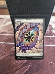 Tarkir Dragonstorm Dragon's Eye White Full Art Land Japanese Near Mint - Picture 1 of 2