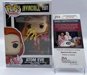 GILLIAN JACOBS SIGNED ATOM EVE INVINCIBLE FUNKO - JSA COA - Picture 1 of 6