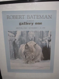 Robert Bateman - Gallery One - "Dozing Lynx" signiert - ungerahmter Lithographiedruck - Bild 1 von 5