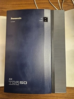 Panasonic KX-TDA50G Hybrid IP PBX Main Cabinet with SD card v 6.01 work KX-DT543 - Image 1 of 4