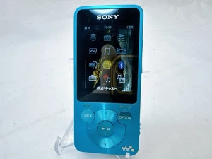 Sony Walkman NW-S784 8GB Blue Digital MP3 Player Japanese Menu Refurbished - Picture 1 of 15