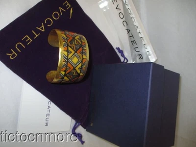 DESIGNER EVOCATEUR INKULULEKO HUMPHREYS SAFARI CUFF BRACELET HS-109 RETIRED NOS - Image 1 of 4