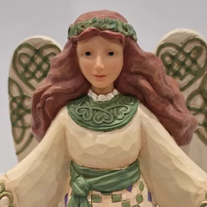 Jim Shore Heartwood Creek Irish Angel Miracles from Moors to Mountains *SIN CAJA* - Imagen 1 de 12