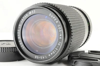 [Excellent+] Cosina Super 70-210mm f/4.5-5.6 Telephoto for Canon FD w/ Caps READ - Image 1 of 4